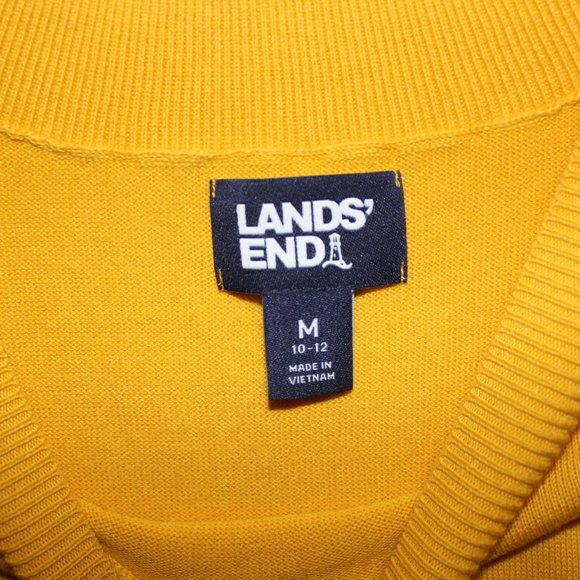 Lands' End Multi Colored Striped Knit Crew Neck Sweater - Size M - Worn Once - Picture 5 of 5